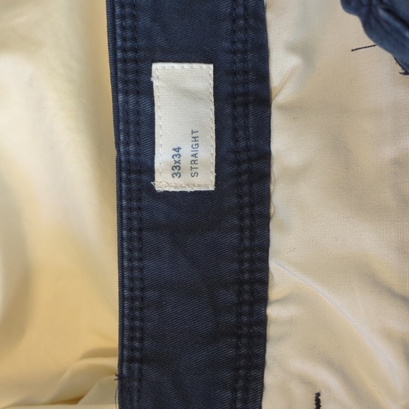 GAP Navy Straight Khaki Pants - Picture 4 of 6
